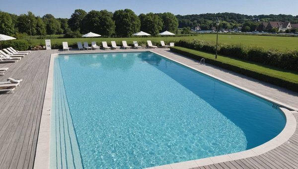 Des piscines élégantes et durables à bayonne avec piscine courrej